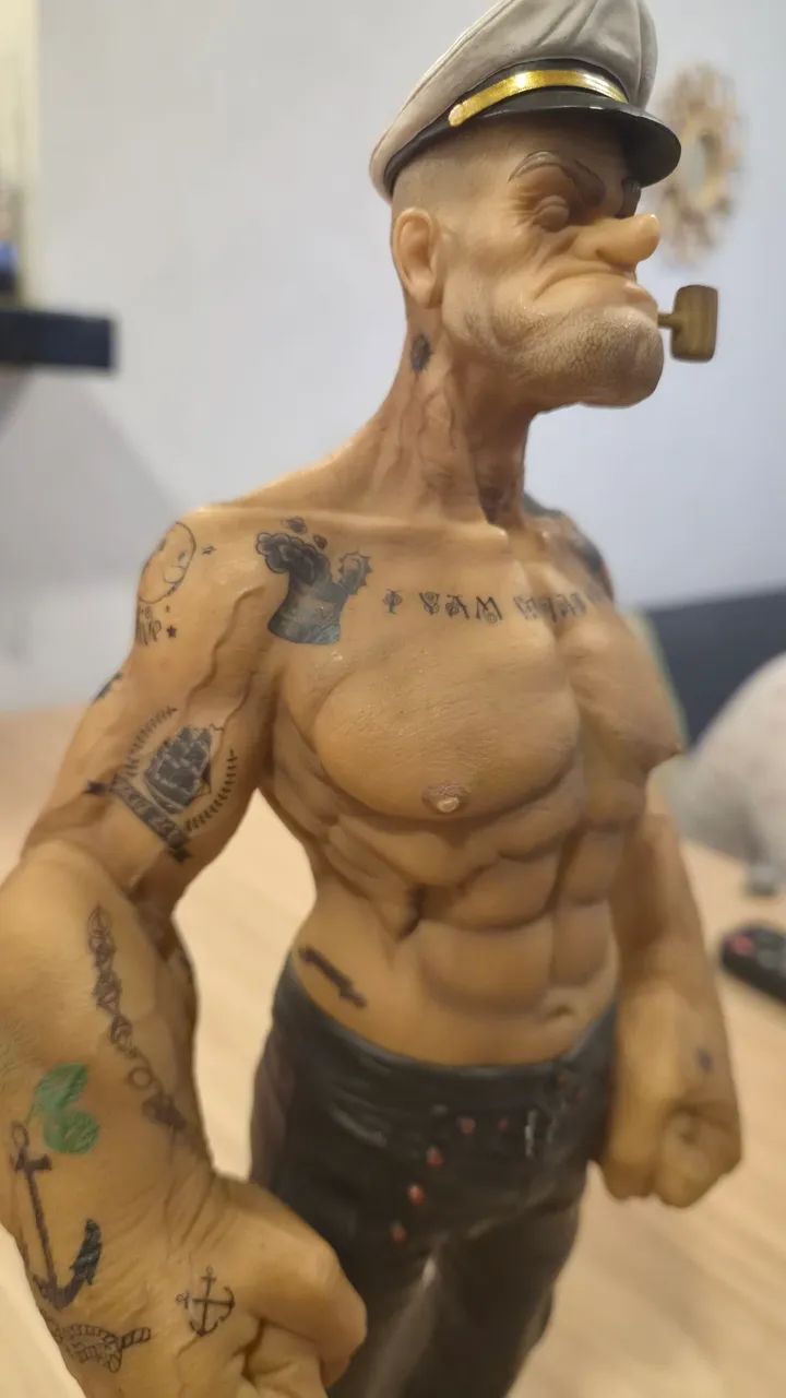 ACTION FIGURE POPEYE ULTRARREALISTA - Foto 3