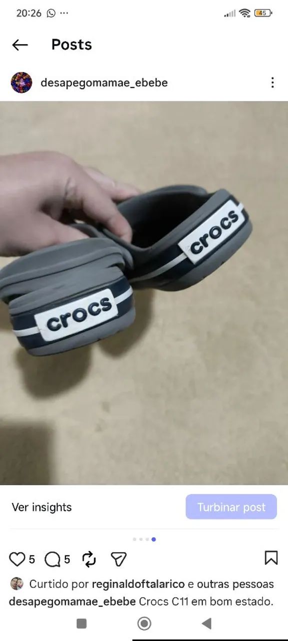 Crocs infantil C11  - Foto 4