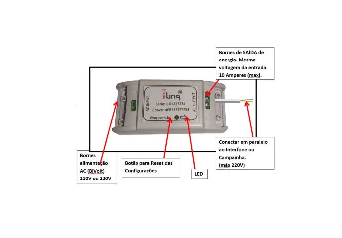 Ilinq Doorbell G4 - Sensor Interfone E Telefone (Usado) - Foto 2