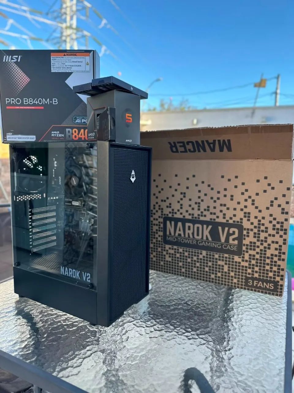 PC Gamer 32GB DDR5 + Ryzen 5 8500G + NVME 500GB