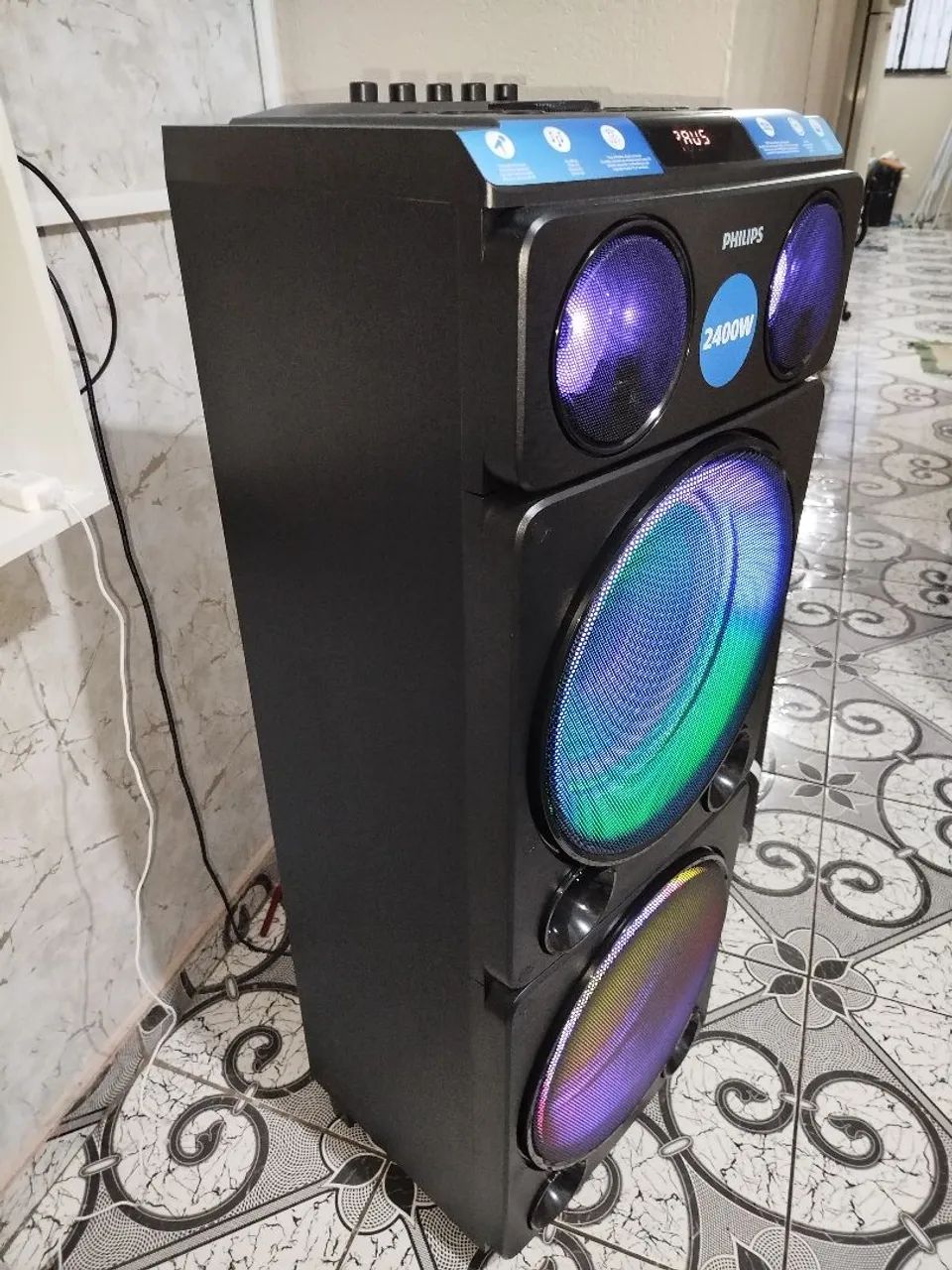 Caixa de som Philips 2400w - Foto 3
