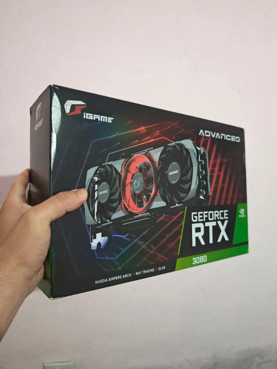 Caixa vazia RTX 3080 IGame