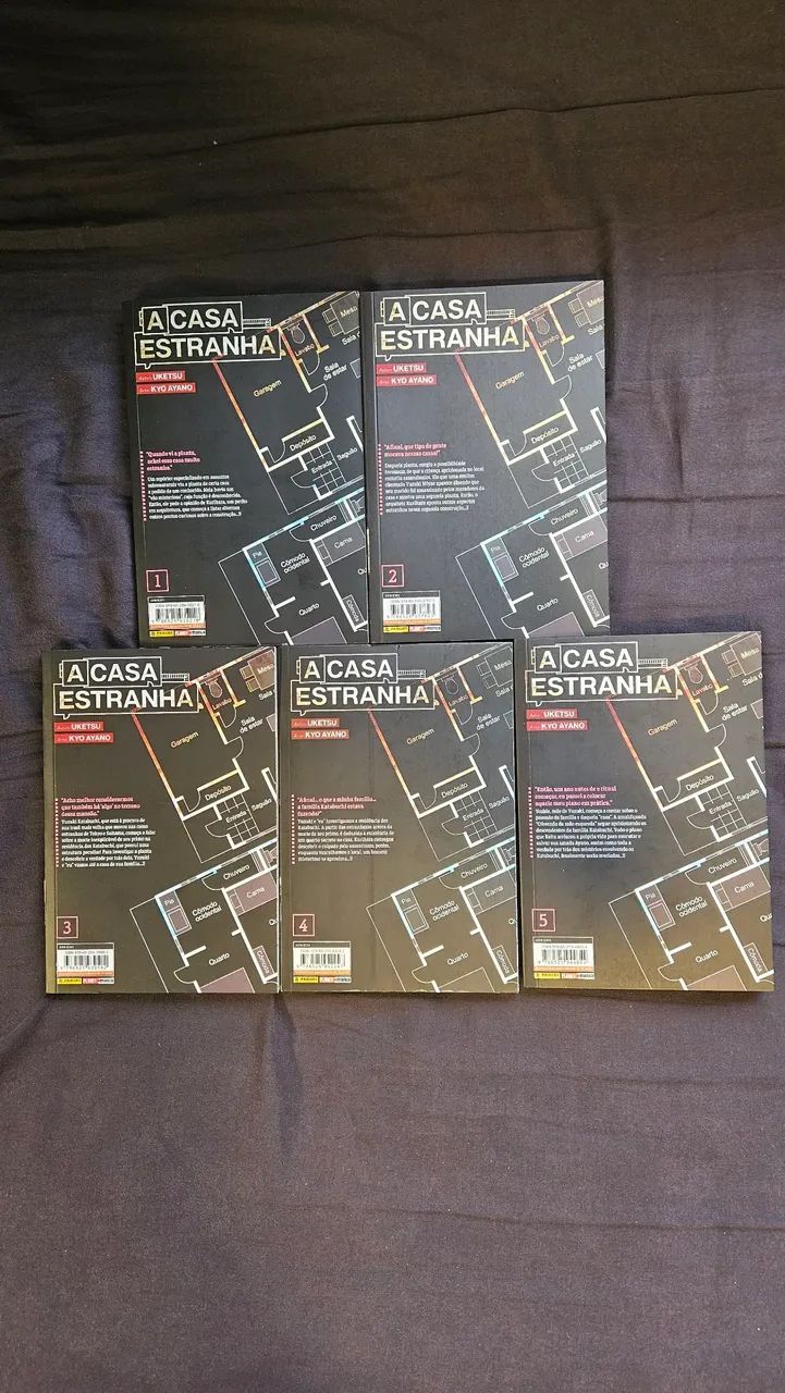 Manga A casa estranha completo 1 ao 5 - Foto 3