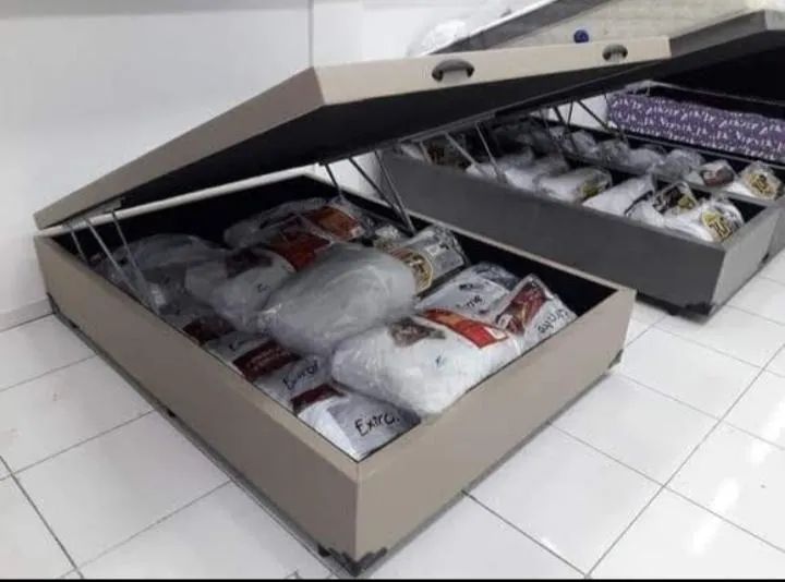 Cama box baú casal 