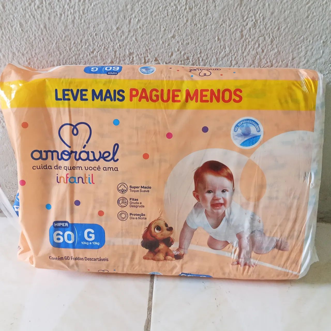 Fralda Amoravel G