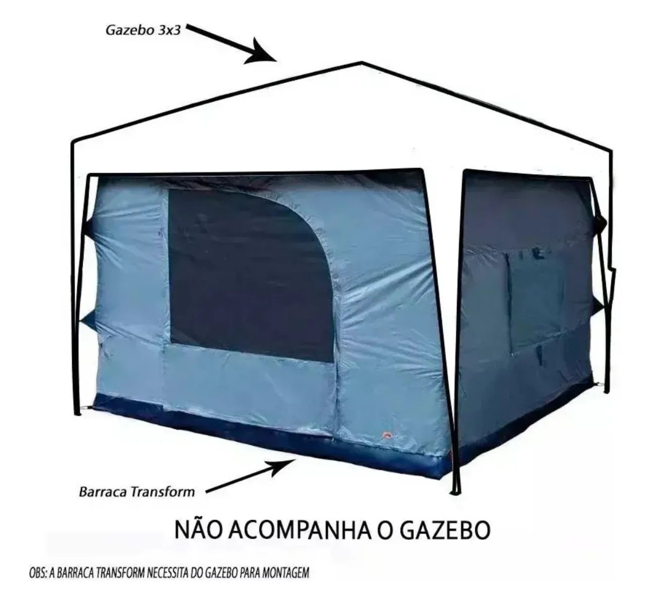 Barraca NTK Transform 6 Pessoas - Foto 2