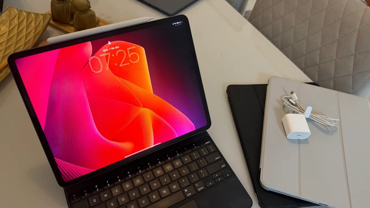 Ipad pro M1 256 gb cinza espacial