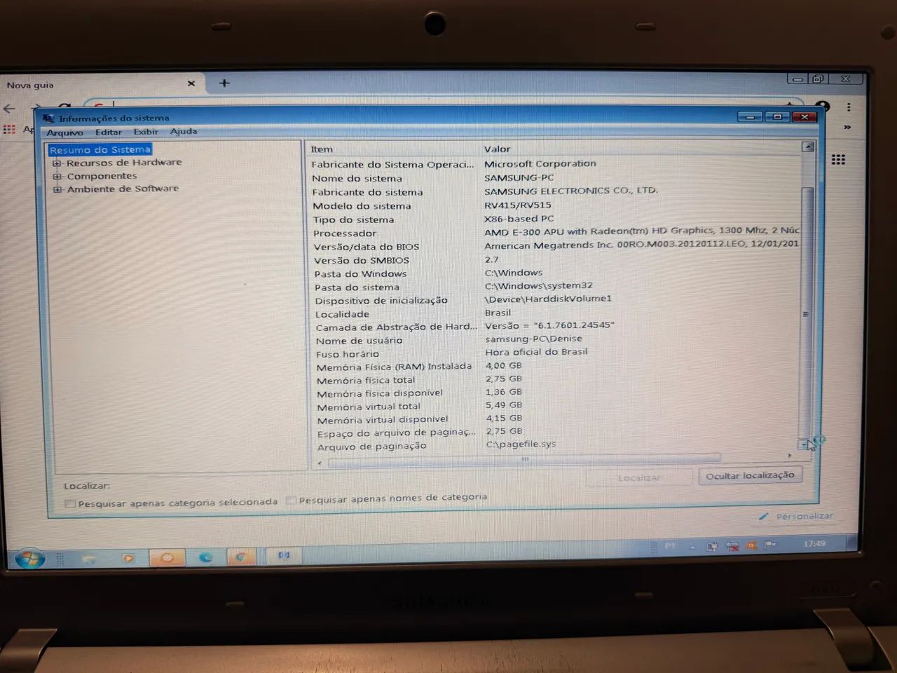     Samsung RV415/RV515 - Foto 4