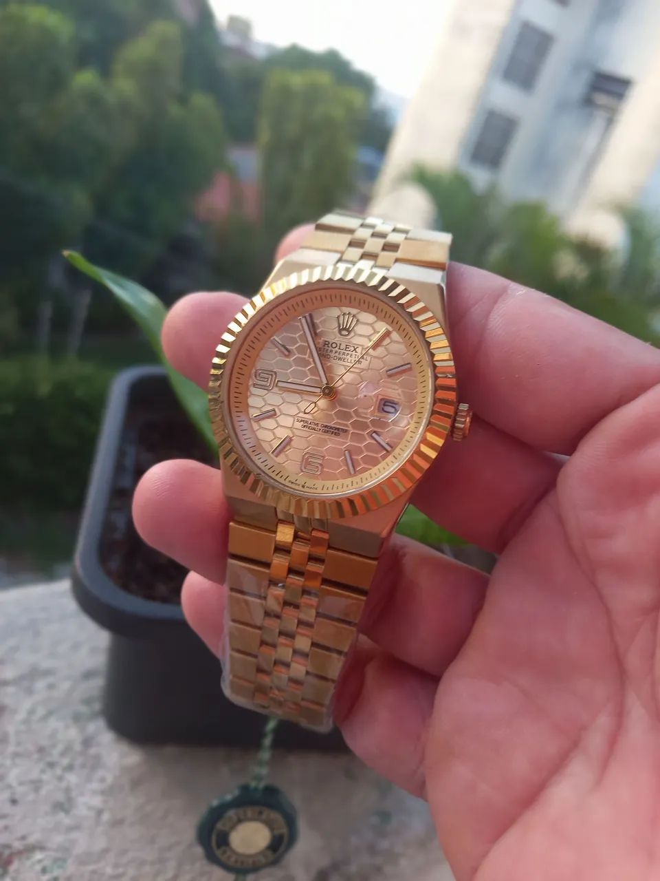 Relógio Rolex gold