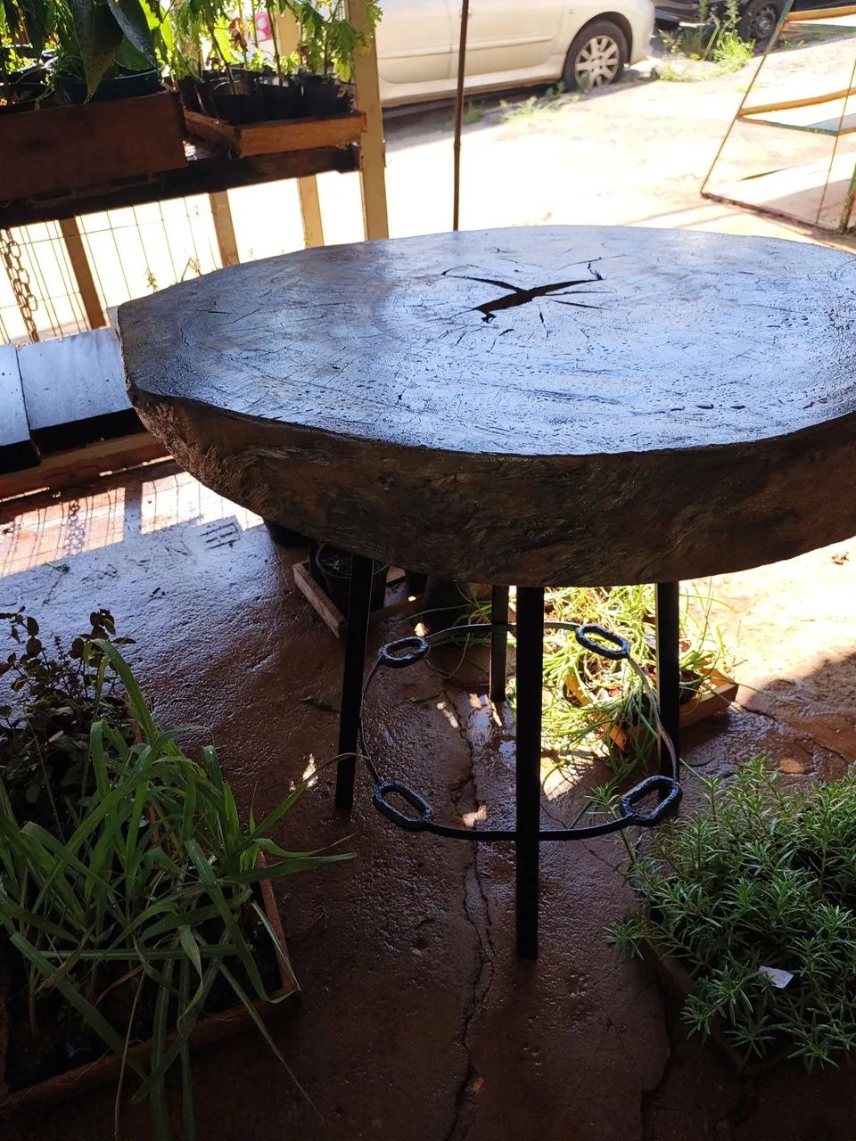 Mesa de madeira  - Foto 4