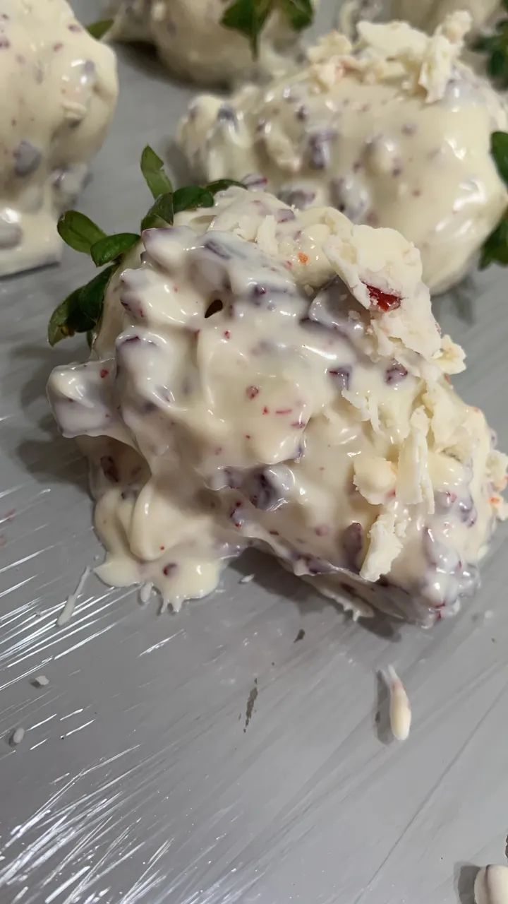 Morango cravejado 