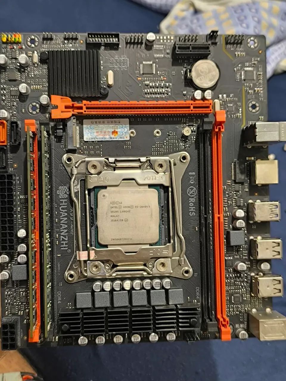 Placa Mãe x99-4MF + Xeon 2640 v3