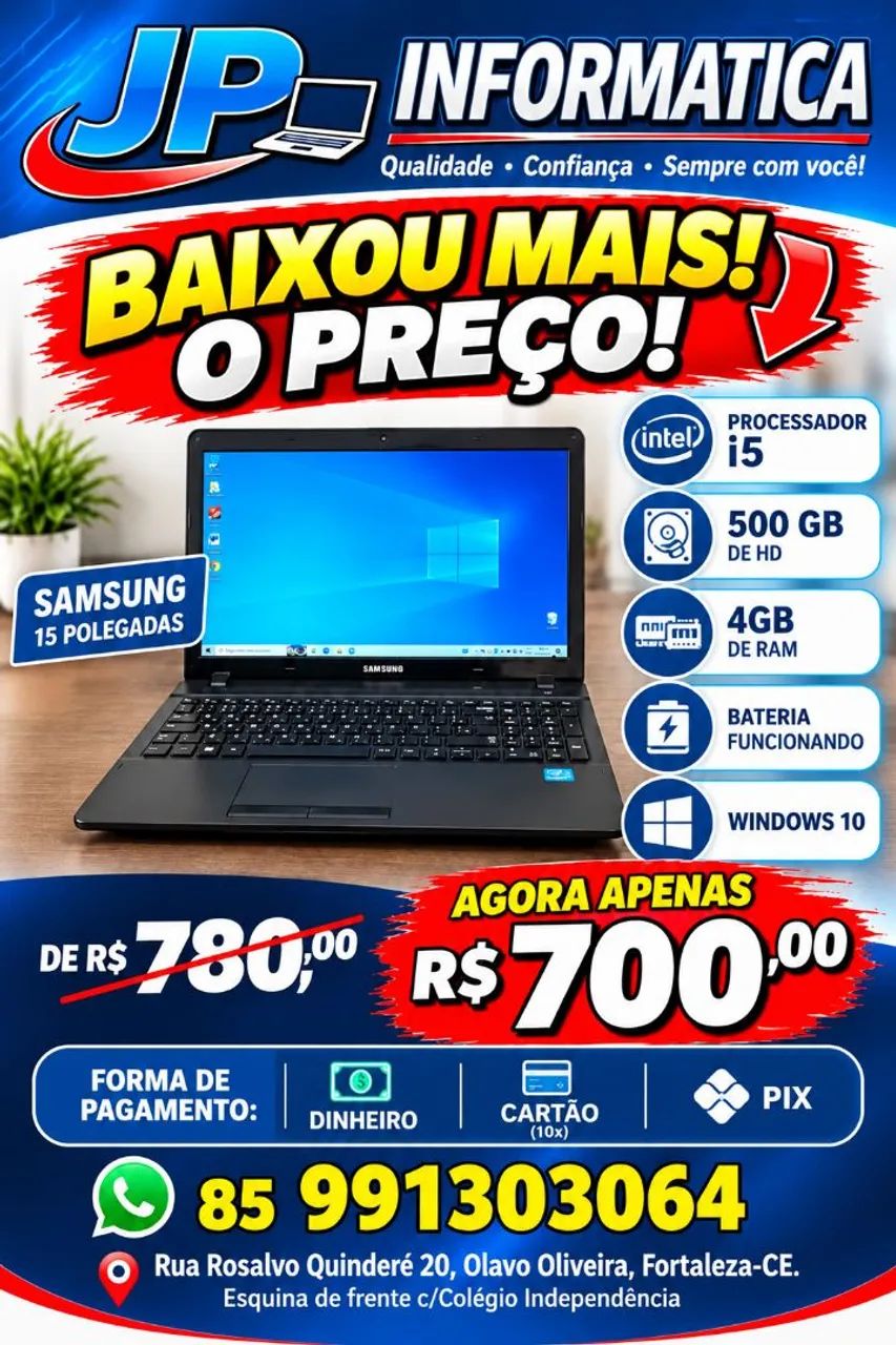 Notebook Samsung i5