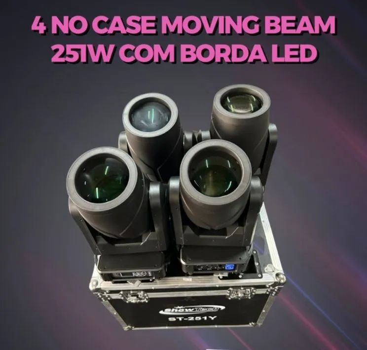 8 movinh showrec 2 case 4 unidades zero 1