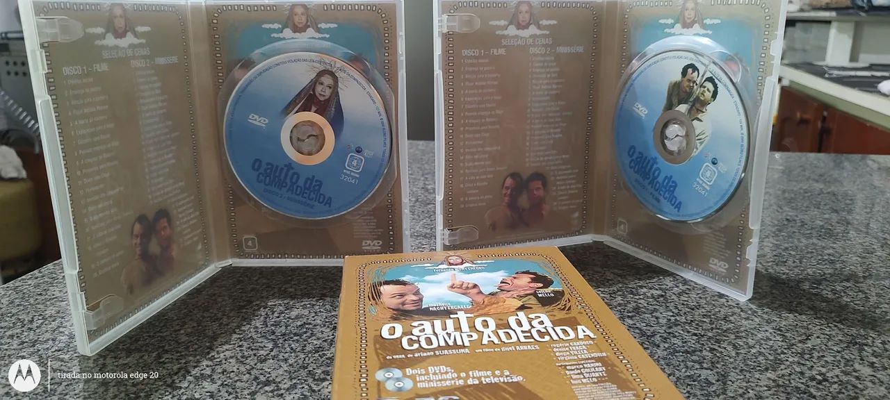 Dvd duplo o auto da compadecida  - Foto 4