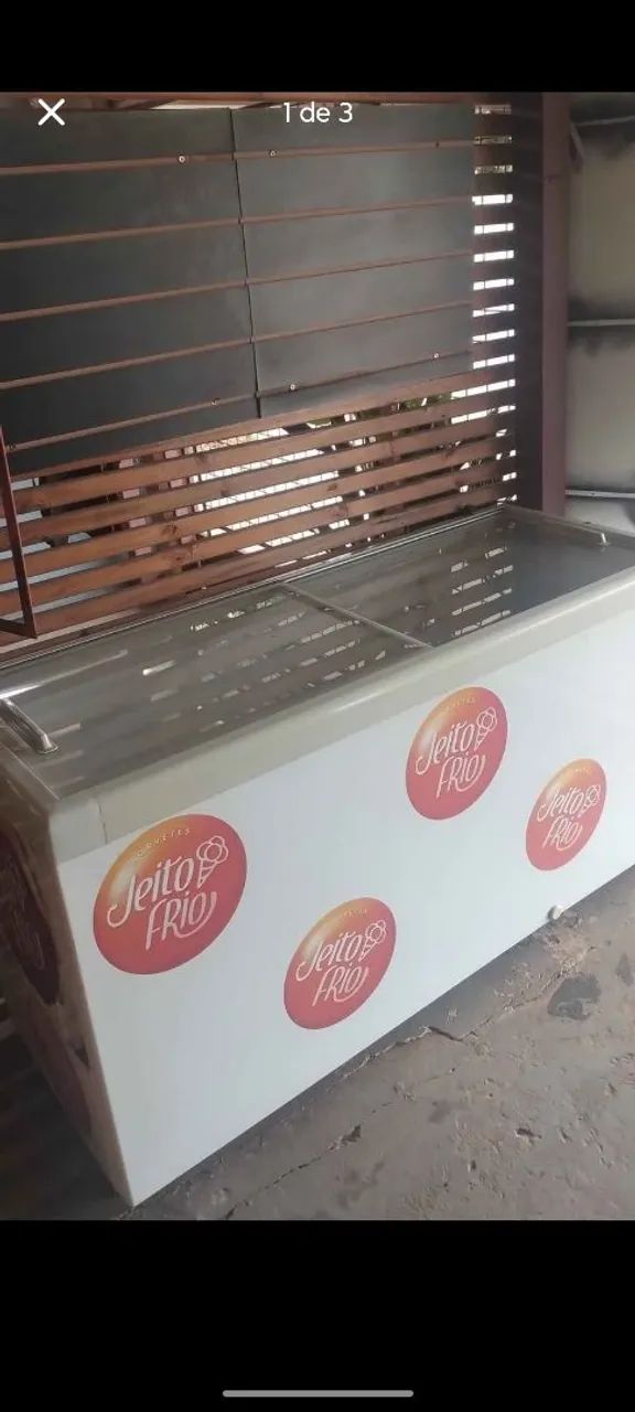 Freezer sorvete 