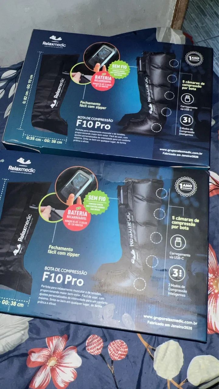Bota pneumática f10 Pro