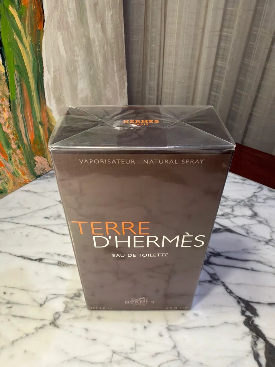(200ML) Perfume Terre D'Hermes EDT Lacrado - Foto 2