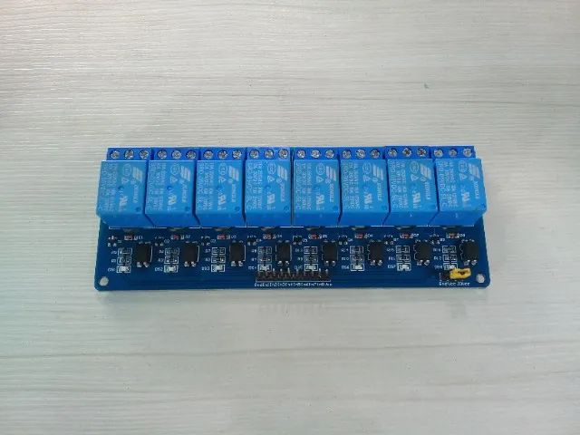 Módulo Relé 8 Canais 5v 10a Arduino Raspberry