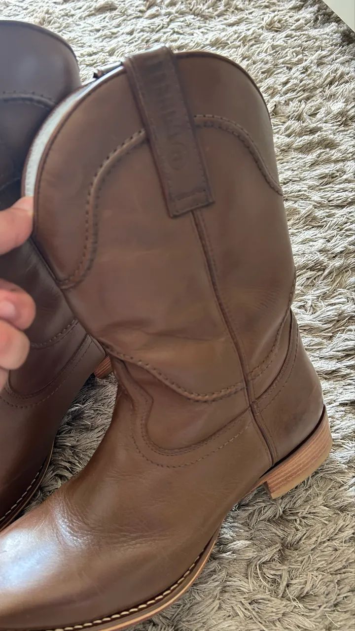 BOTA CAPELLI BOOTS ORIGINAL - COURO LEGÍTIMO - Nº 42 - Foto 3
