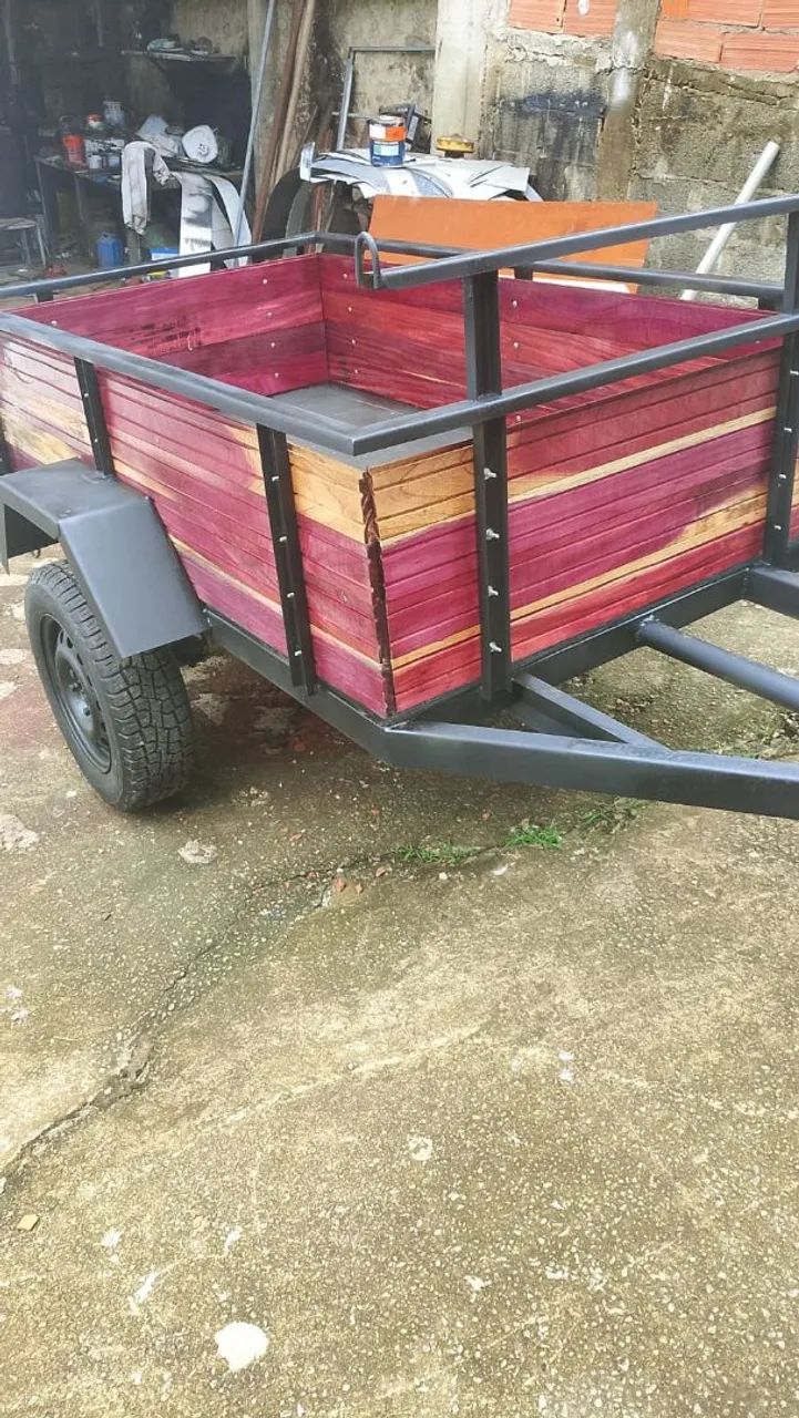 Vendo reboque 3.800 tudo novo nada de três velho - Foto 3