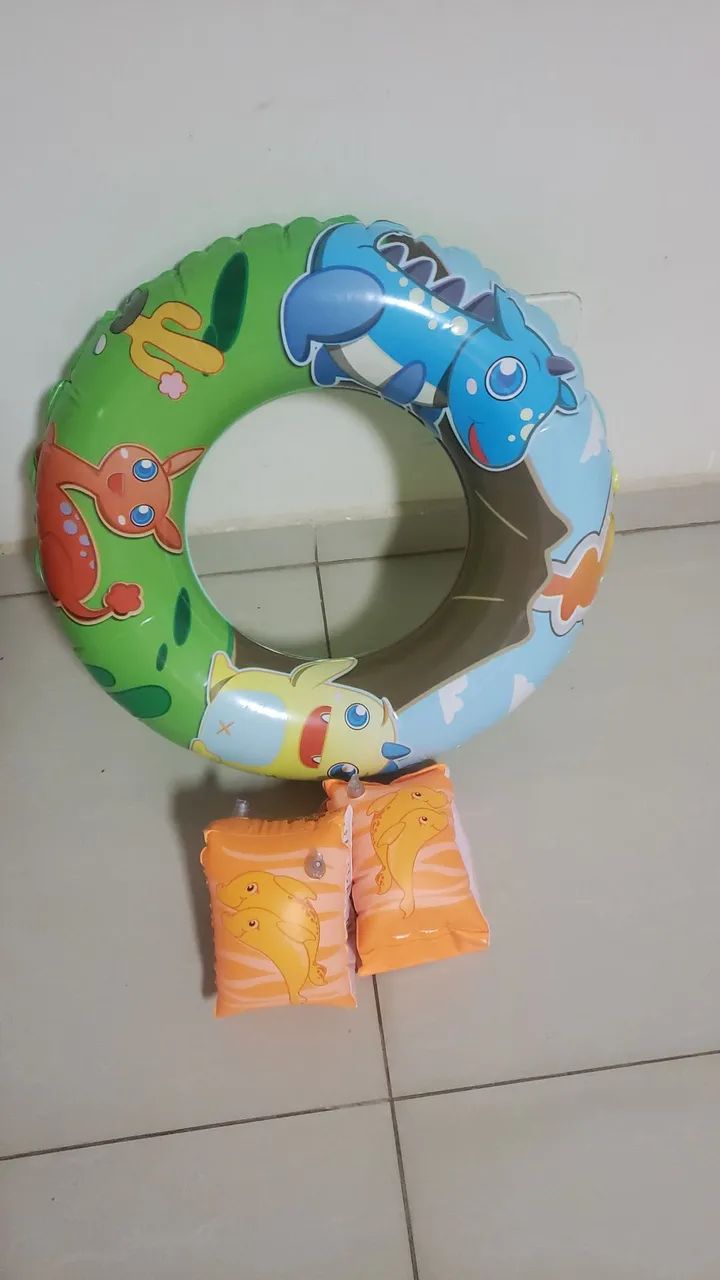 Itens Infantis para Piscina - R$ 55,00 - Foto 3