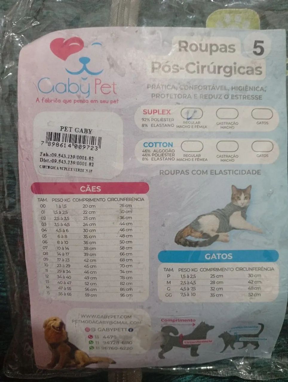 Roupa Pós Cirúrgica 