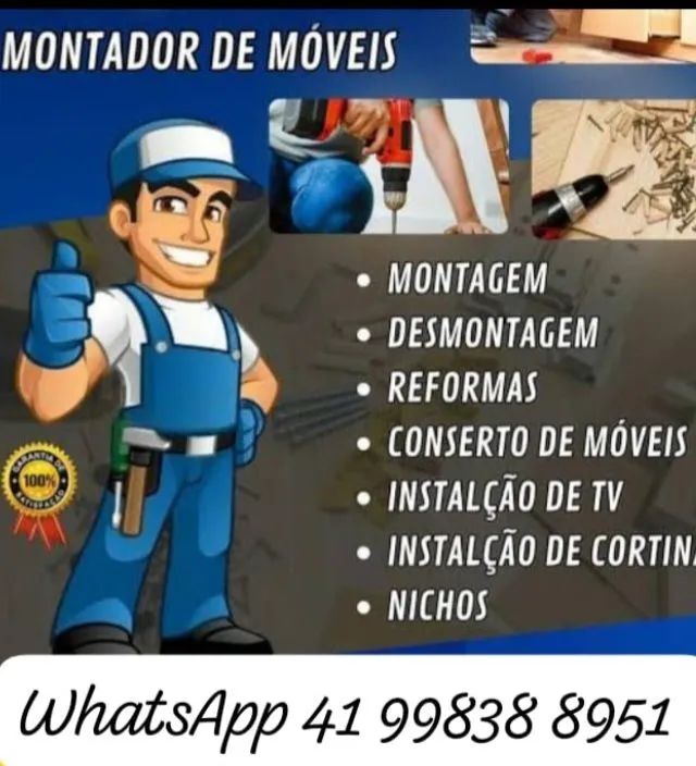 MONTAGEM DE MOVEIS EM GERAL
