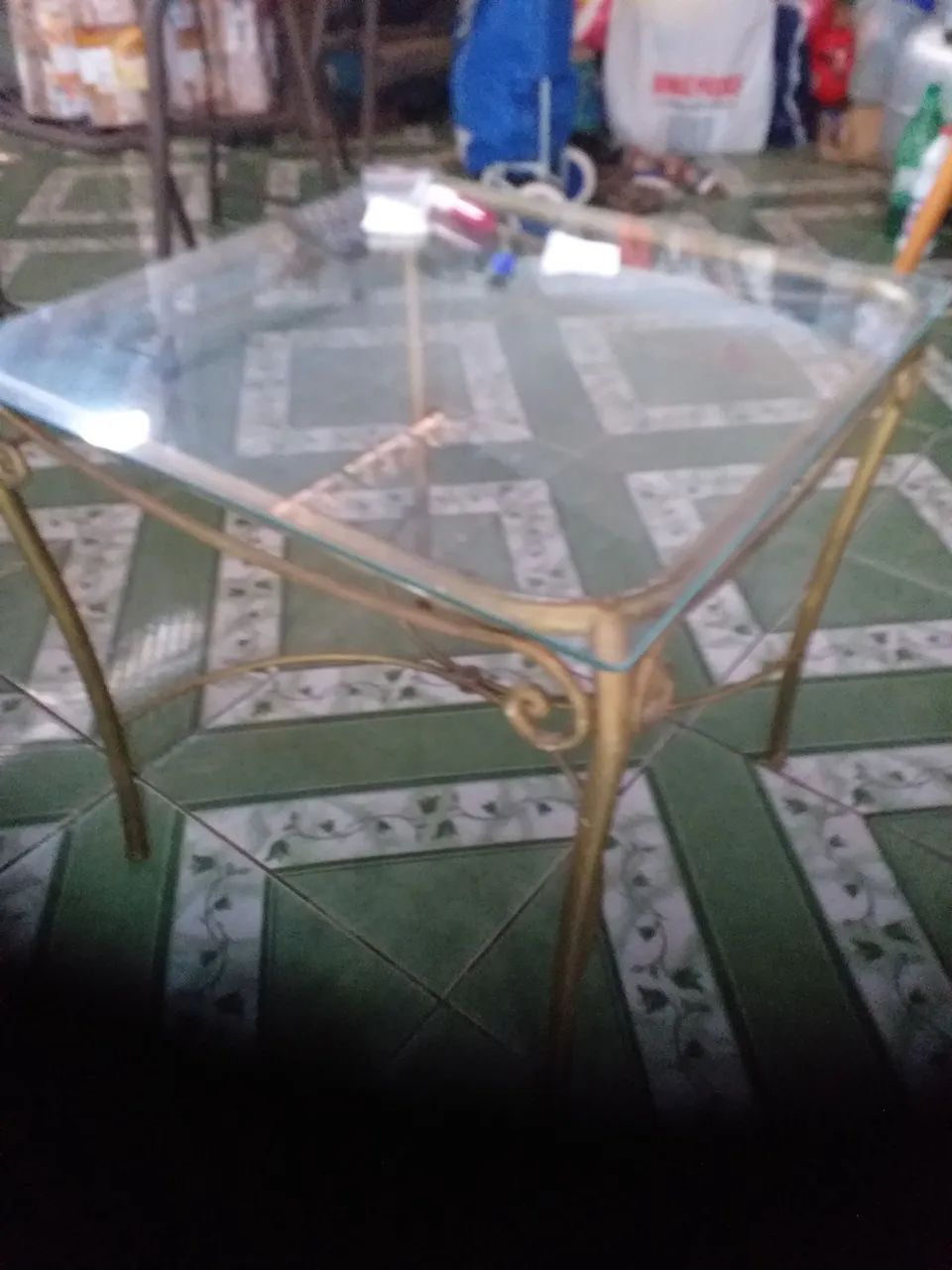 Vendo  mesinha de ferro excelente  - Foto 4
