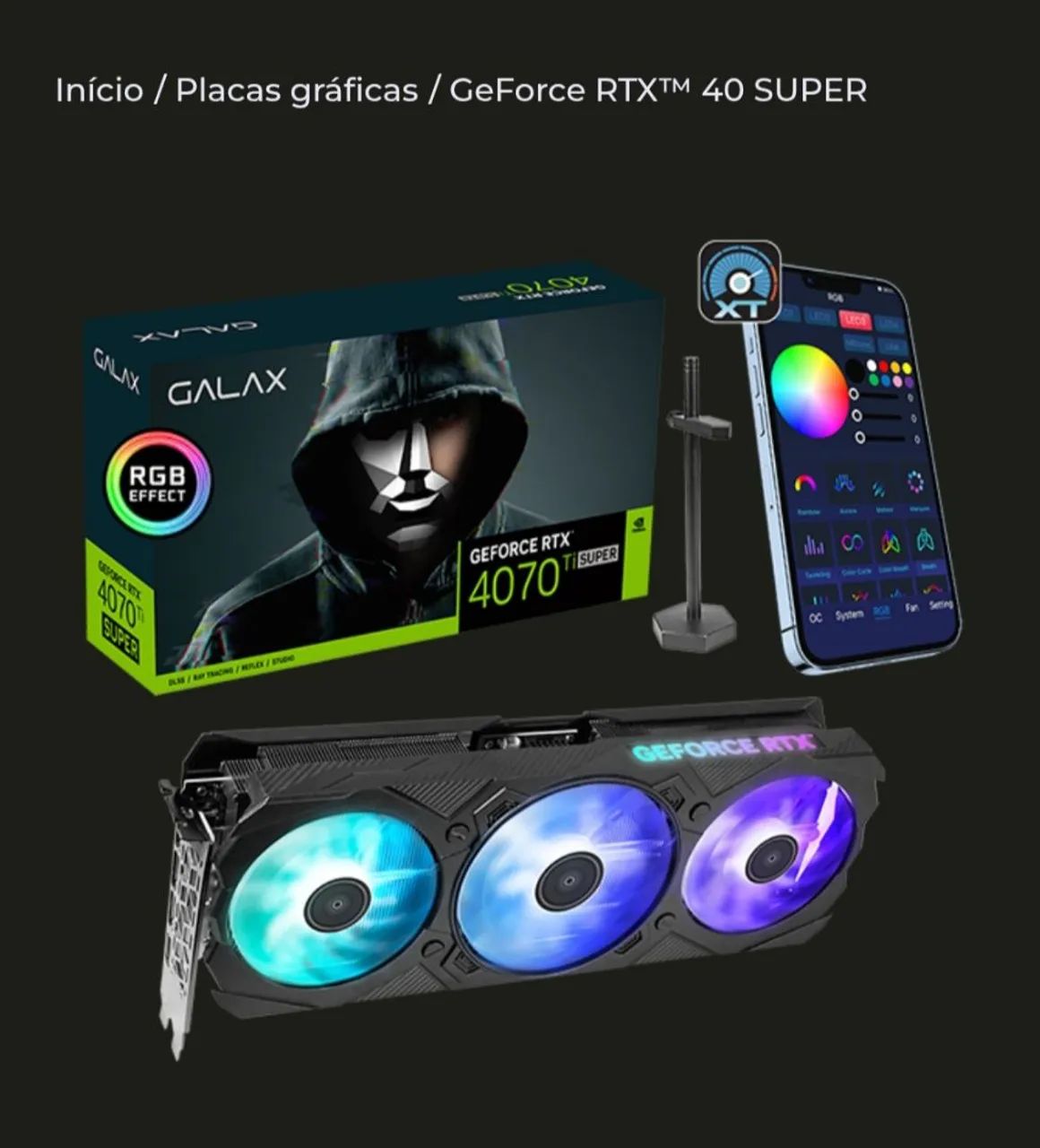 Placa de video rtx 4070 TI super - Foto 2