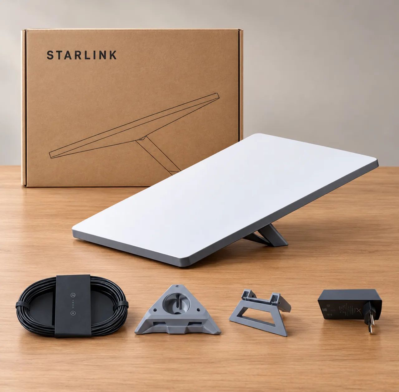 Starlink Mini antena star Link nova lacrada na caixa Internet móvel - Foto 2
