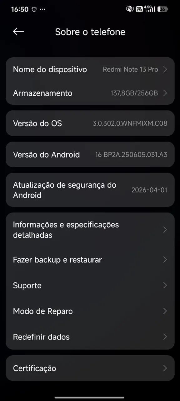 Redmi Note 13 Pro 256GB - Ótimo Custo-Benefício - Foto 5