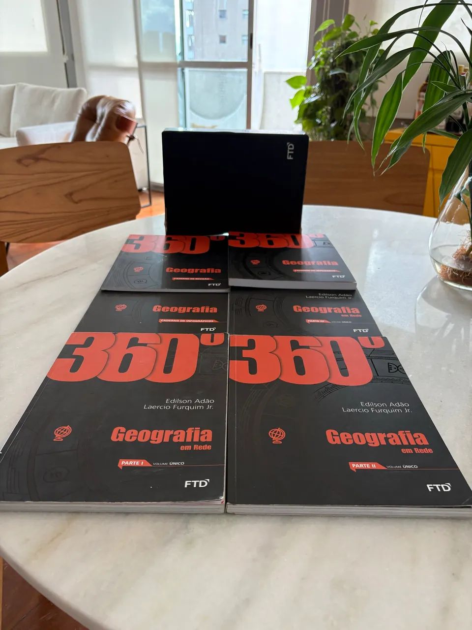 Coleção 360º Geografia - FTD - Ensino Médio - Completa - Estado de Novo - Foto 3