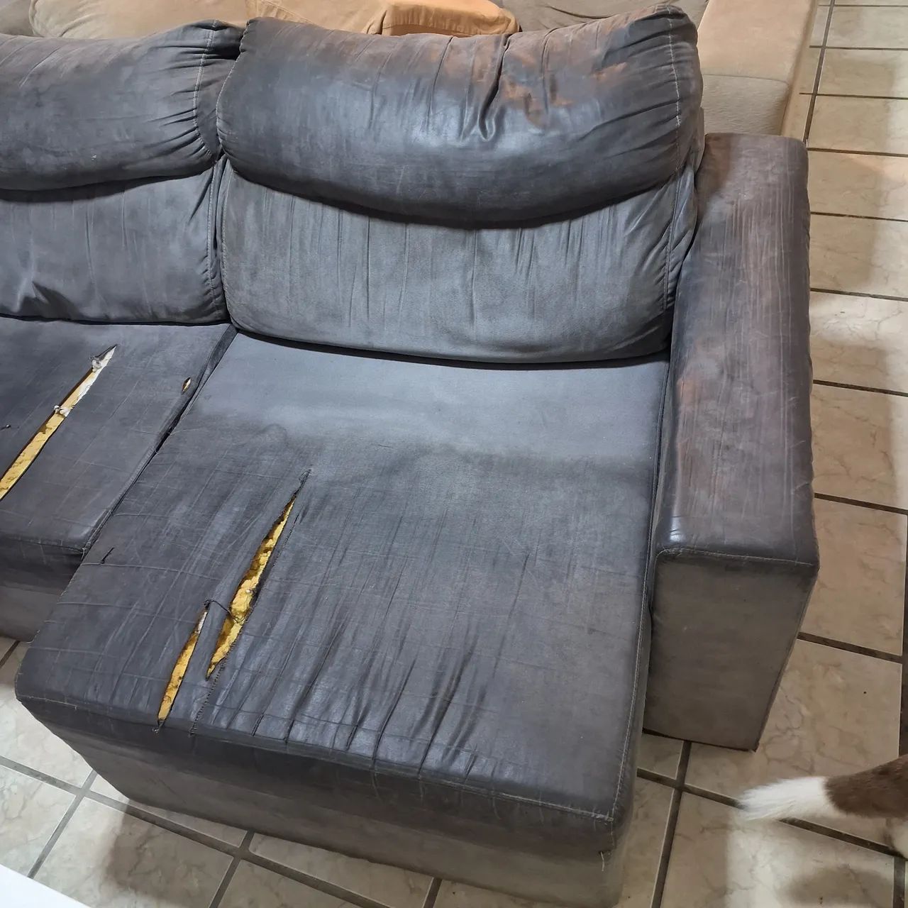 Sofá para doação  - Foto 4