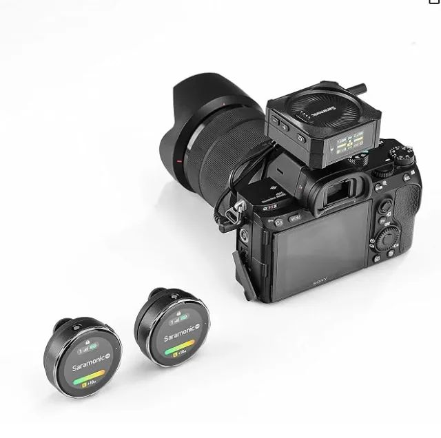 Microfone Saramonic Blinkme B2 Para Smartphones E Câmeras - Foto 2