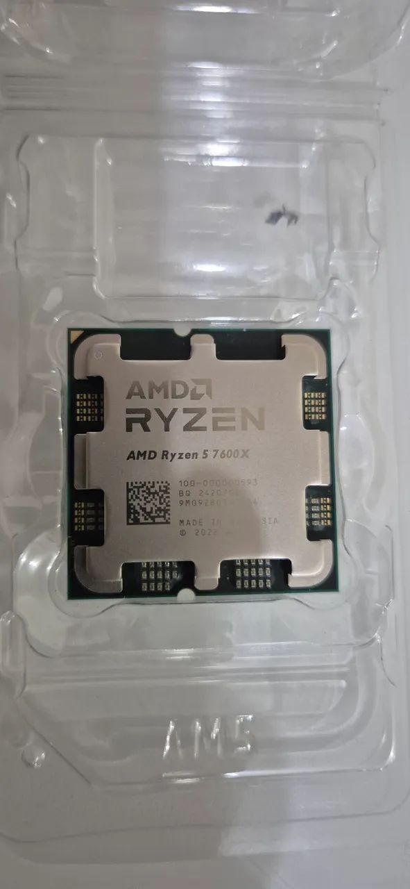 Ryzen 5 7600X AM5 - NF Amazon - Garantia 23/03 - Impecável (LEIA) - Foto 2