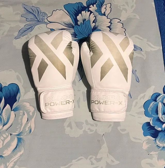 Kit muay thai - caneleira e luvas  - Foto 4