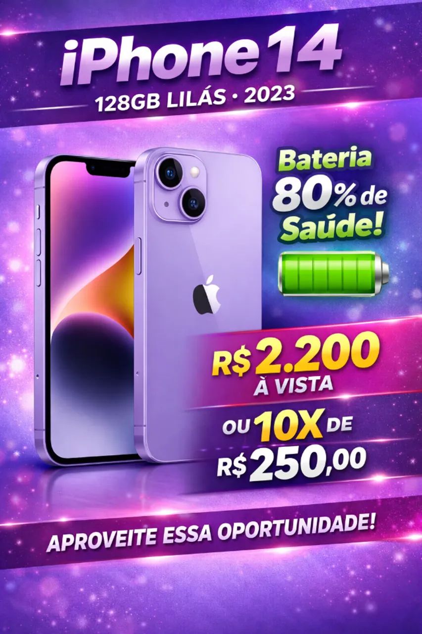 iPhone 14 - 128gb - Foto 2