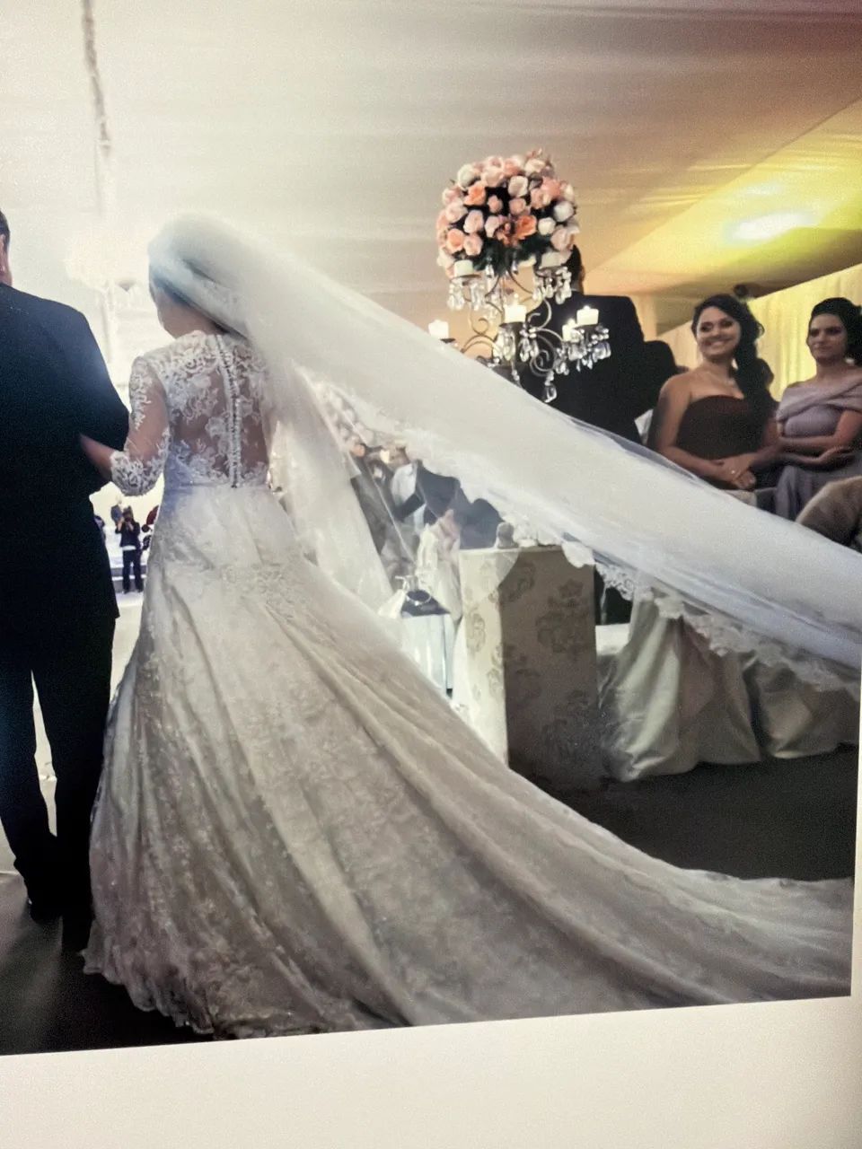 Vestido de noiva renda  - Foto 4