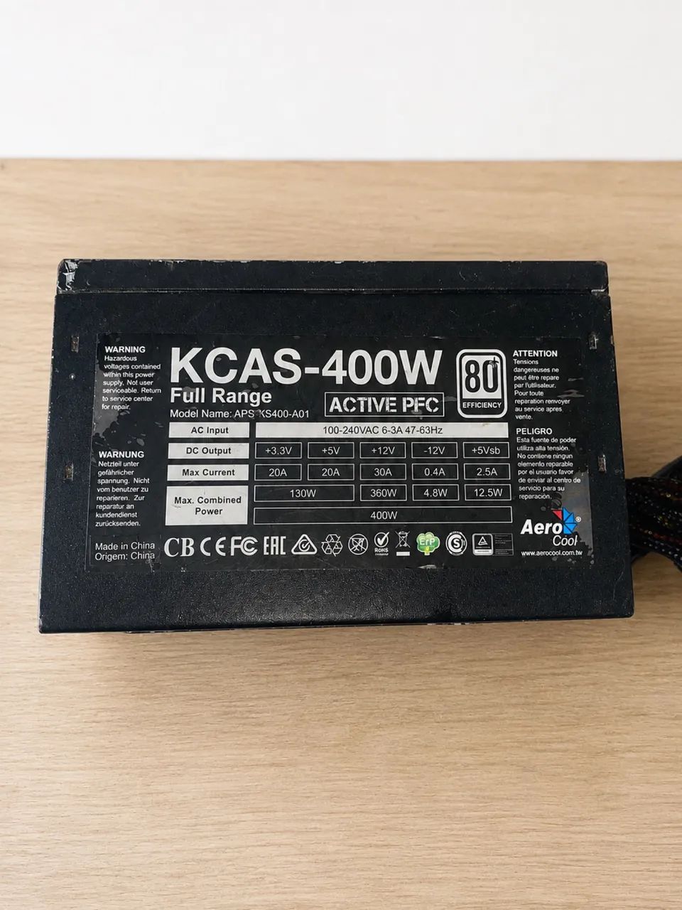 Fonte 400w KCAS  - Foto 3