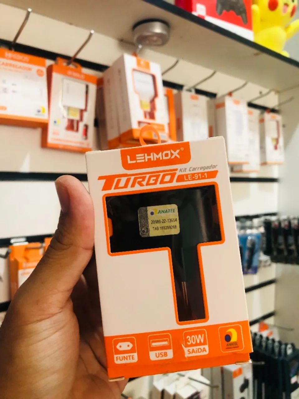 Fonte Carregador Turbo Lehmox 30w