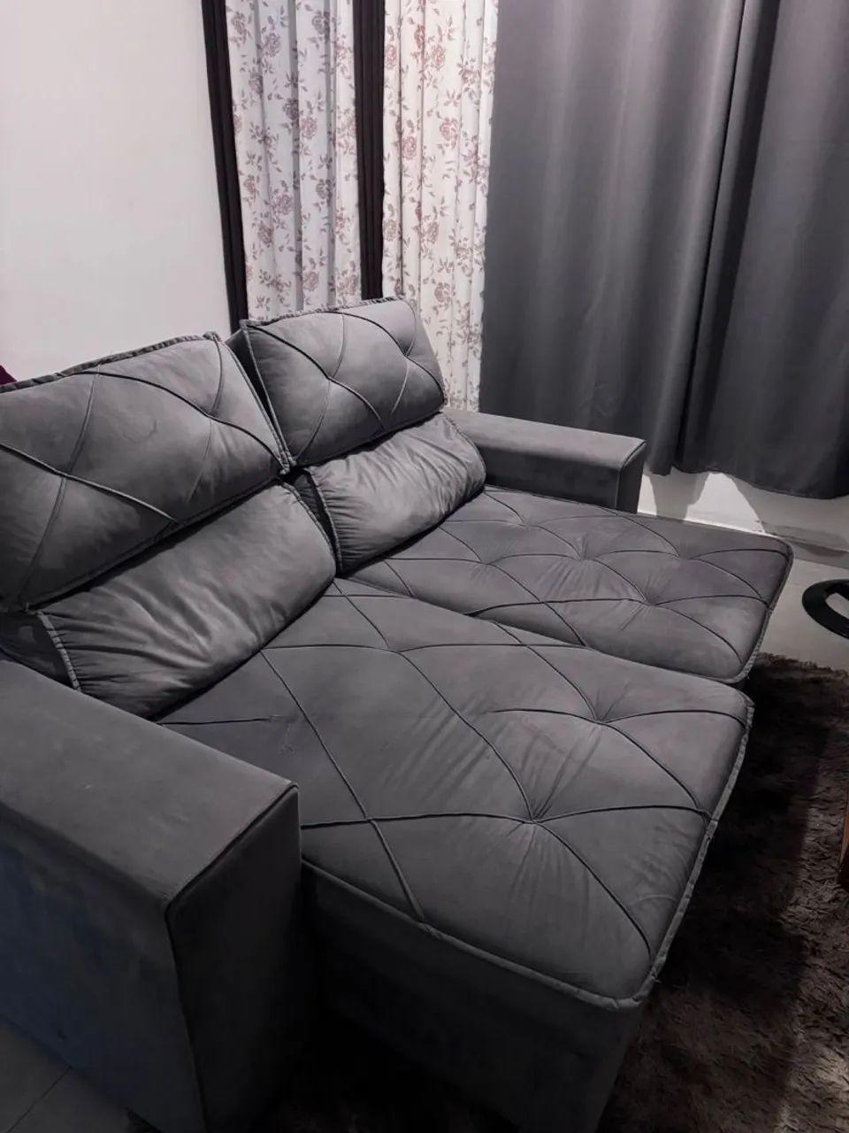 SOFA RETRÁTIL EM MOLAS ENSACADAS  - Foto 2