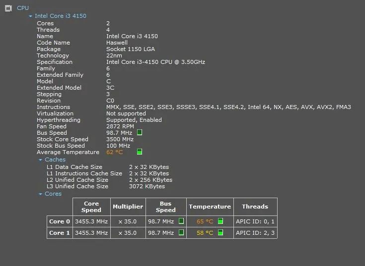Processador Intel Core i3 4150 4° Geração - Foto 2