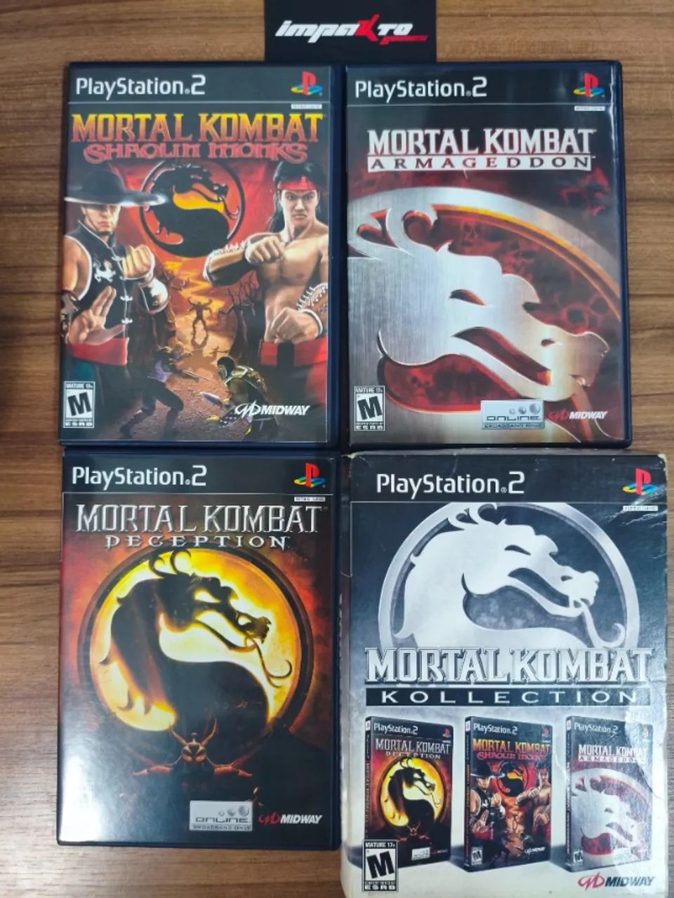 Mortal Kombat Kollection PS2 - Foto 4