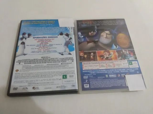 2 Dvds Happy Feet e Peabody e Sherman Excelentes  - Foto 3