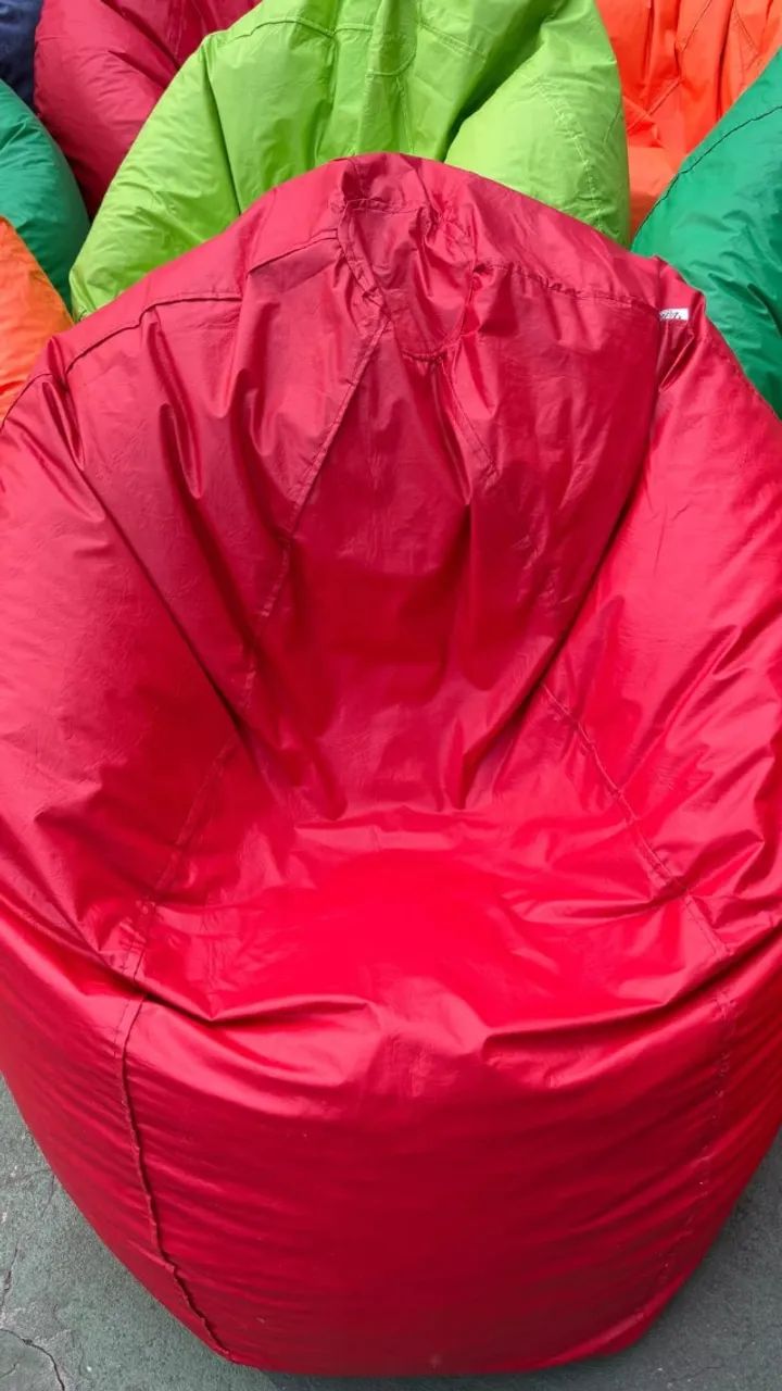 Puff/pufe modelo pera, várias cores a pronta entrega - Foto 2