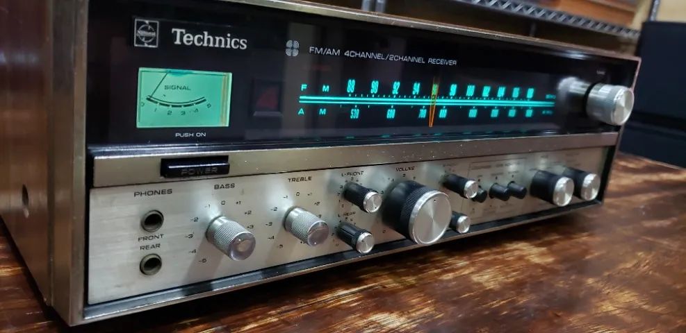 Receiver Technics - Sa-5400x - Vintage Marantz Jbl Som Caixas de