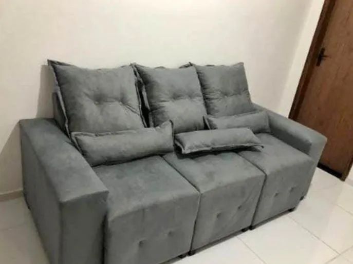 Sofa retrátil 2 metros de fábrica  - Foto 3