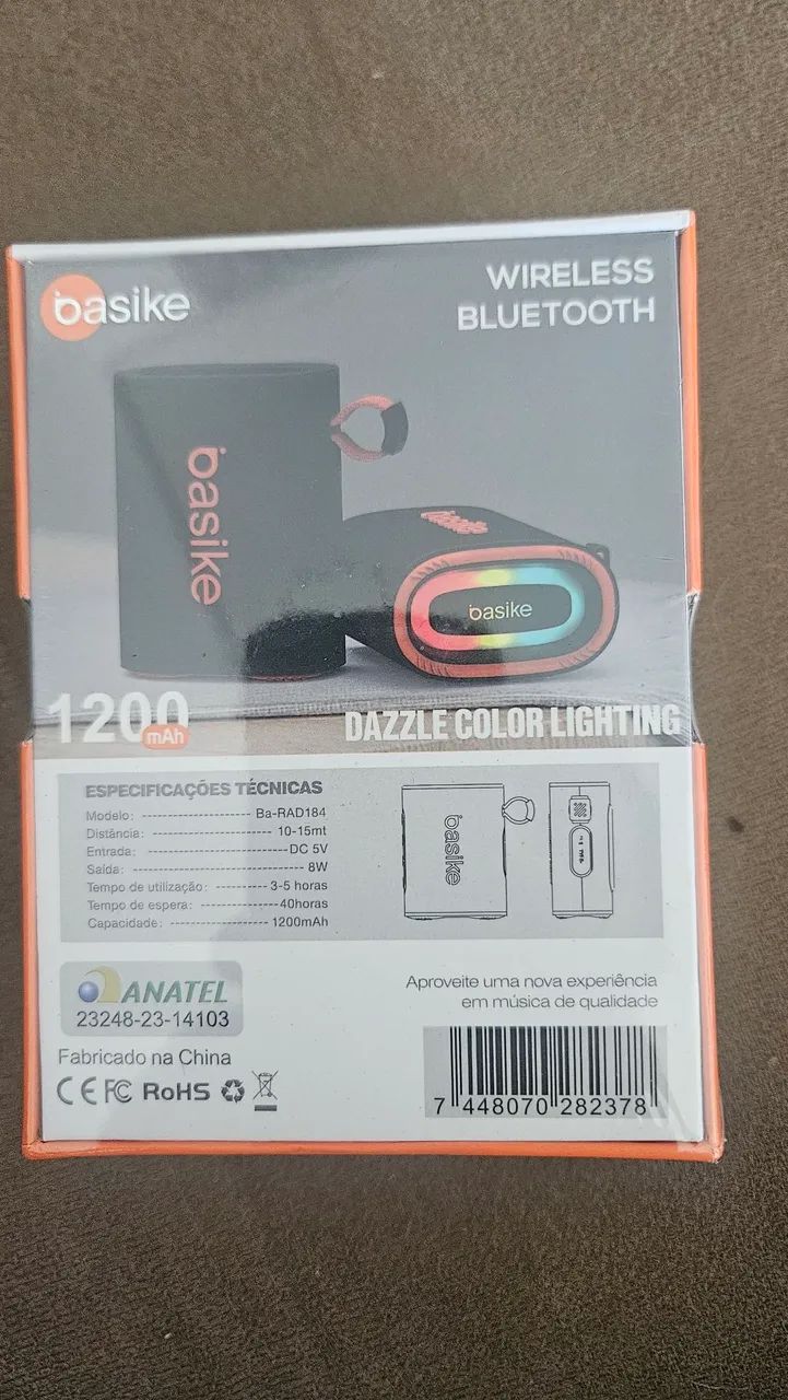Caixa de som baslike RGB Prova d'água Lacrada - Foto 3