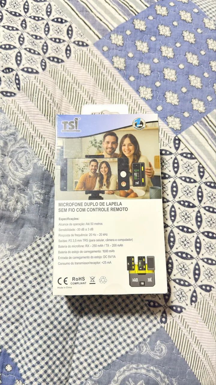 Microfone TSI Live Pro - Lacrado - Foto 2